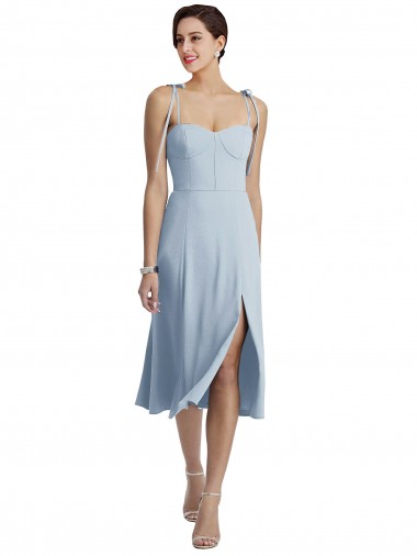 Sleeveless Sweetheart Stretch Crepe A-Line Evening Gown / Prom Dress / Bridesmaid Dress Brighton