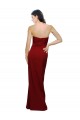 Sleeveless Sweetheart Low Back Stretch Crepe Sheath Bridesmaid Dress / Evening Dress Brighton