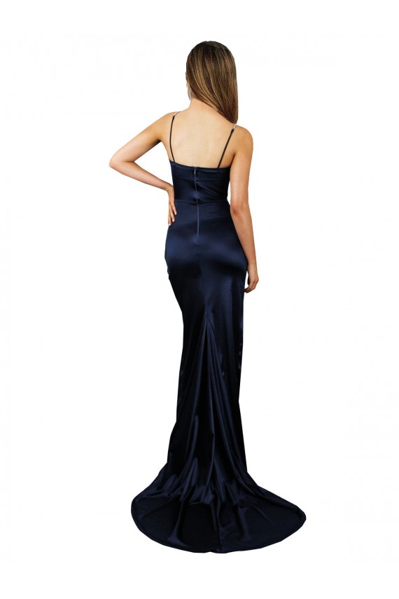 Sleeveless Sweetheart Stretch Satin Mermaid Formal Evening Gown / Prom Dress / Bridesmaid Dress Brighton