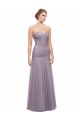 Sleeveless Heather Sweetheart Tulle Mermaid Bridesmaid Dress Brighton