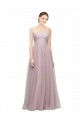 Sleeveless Sweetheart Tulle & Lace A-Line Bridesmaid Dress / Evening Dress Brighton