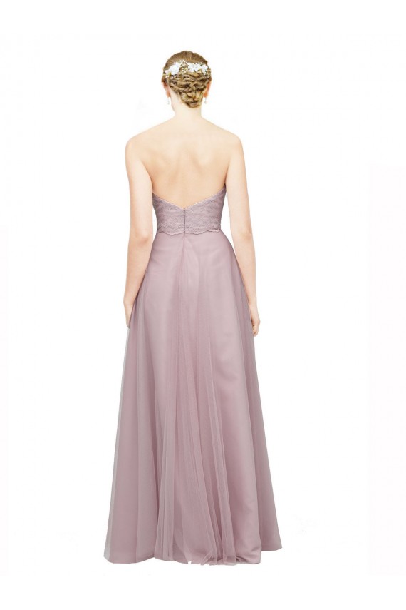 Sleeveless Sweetheart Tulle & Lace A-Line Bridesmaid Dress / Evening Dress Brighton