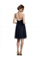 Sleeveless Halter Neck Tulle A-Line Bridesmaid Gown Brighton