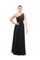 Sleeveless One Shoulder Tulle A-Line Bridesmaid Dress / Evening Dress Brighton