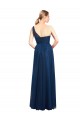 Sleeveless One Shoulder Tulle A-Line Bridesmaid Dress / Evening Dress Brighton
