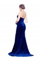 Sleeveless Sweetheart Low Back Stretch Velvet Mermaid Formal Evening Gown / Prom Dress / Bridesmaid Dress Brighton